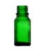 Bottiglietta in vetro verde senza chiusura, 10 ml , 1 pz