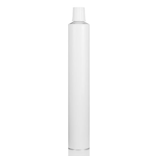 Tubo in alluminio con tappo, bianco, 30 ml