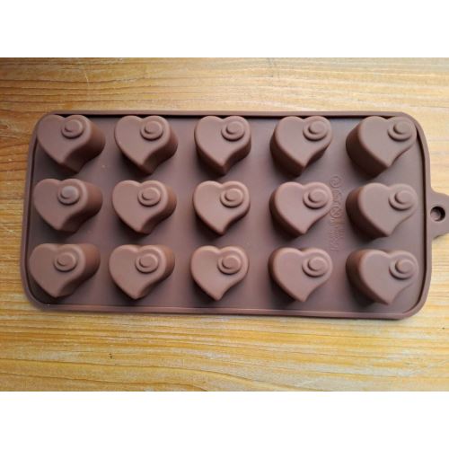 Stampo in silicone per cioccolatini o saponi - cuore