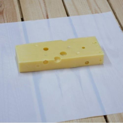 Carta per avvolgere ermelina, formaggio, burro, ricotta, 10 pz.
