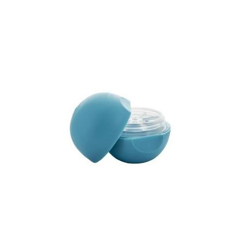 Contenitore in plastica blu a forma di ovetto adatto al balsamo per le labbra, 7,4 ml