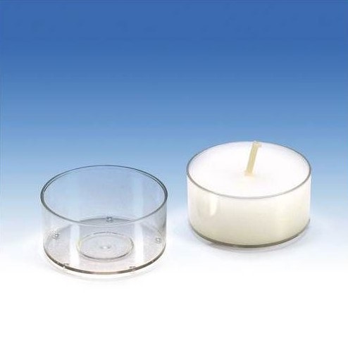 Stampo in plastica per candele piccole e lumini a cerchio