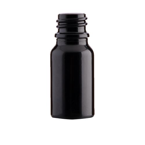 Flacone di vetro, nero, 10 ml