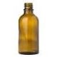 Bottiglietta in vetro ambrato senza chiusura, 50 ml, 1 pz