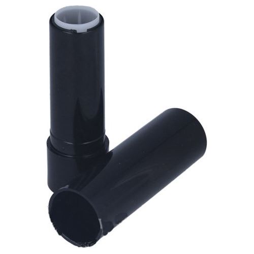 Tubo in plastica per balsami e rossetti, nero, 5 ml