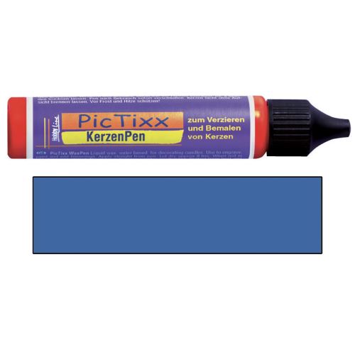 Penna a cera per dipingere candele 29 ml, blu