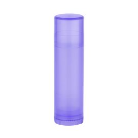 Tubicino in plastica per rossetto o balsamo labbra viola, 4,5 ml