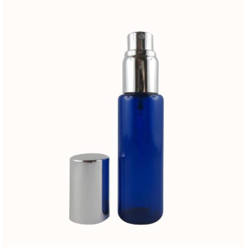 Contenitore in vetro blu per profumi, 30 ml