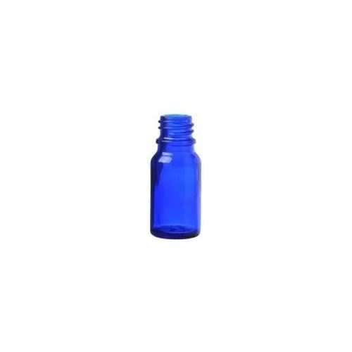 Bottiglietta in vetro blu senza chiusura, 10 ml