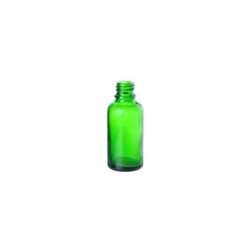 Bottiglietta in vetro verde senza chiusura, 30 ml