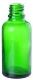 Bottiglietta in vetro verde senza chiusura, 30 ml, 1 pz